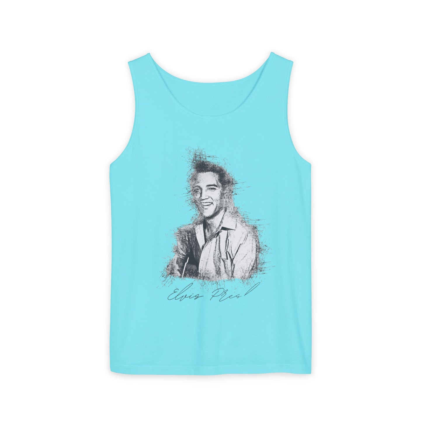 Tank Top - Elvis Presley Inspired Vintage Design