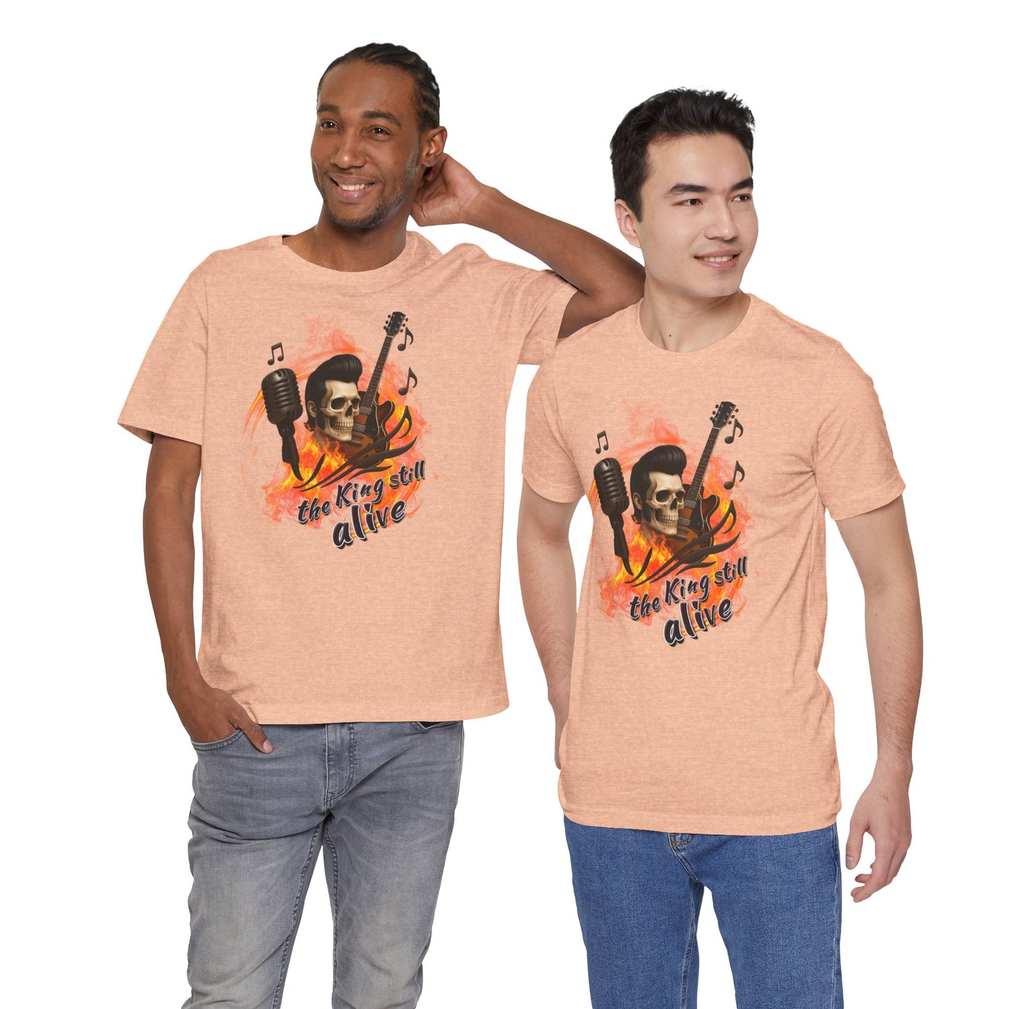 Music Vibes Unisex Jersey Tee - 'The King Still Alive' Graphic T-Shirt