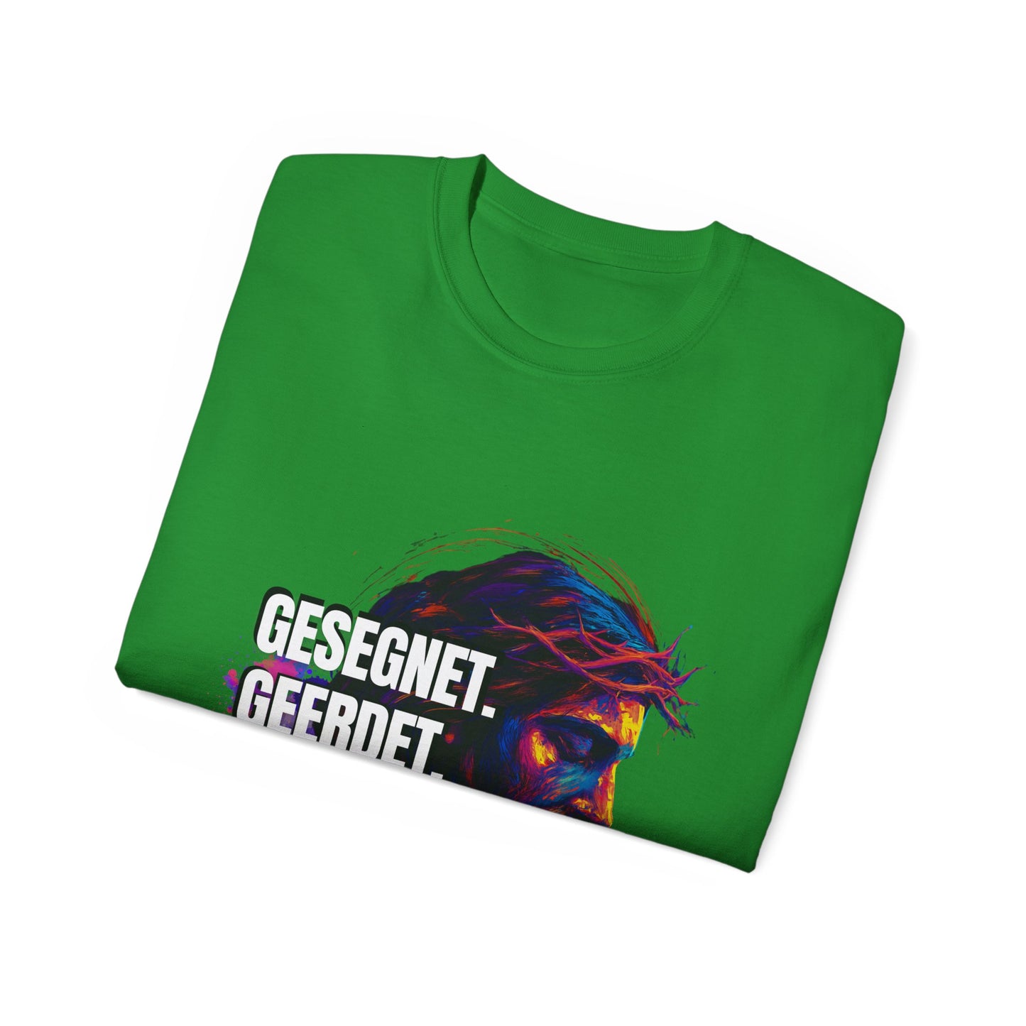 Gesegnet. Geerdet. Gefeiert. Geliebt - Jesus Shirt