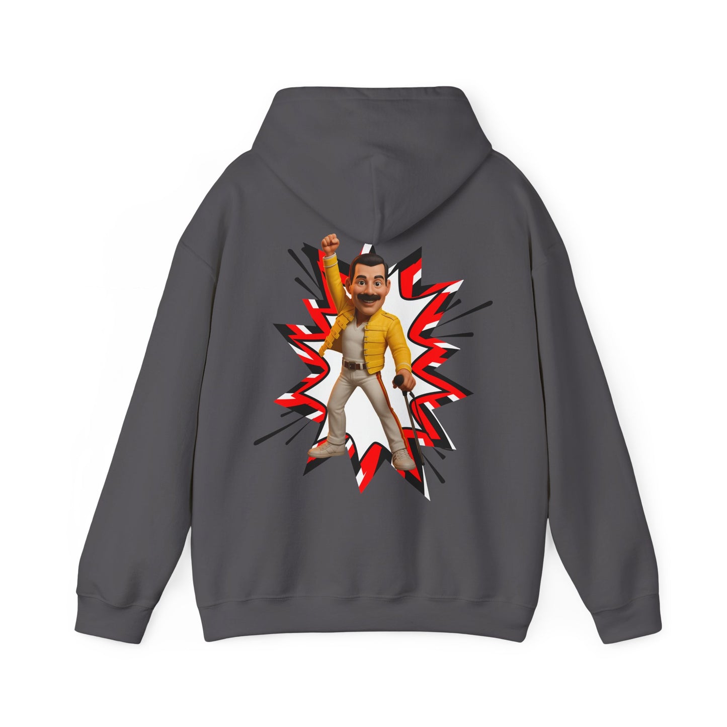 Freddie Hoodie, Unisex Sweatshirt for Music Lovers