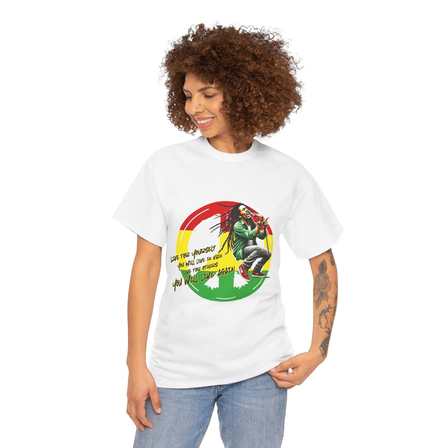 B o b M a r l e y Unisex T shirt - Raggae