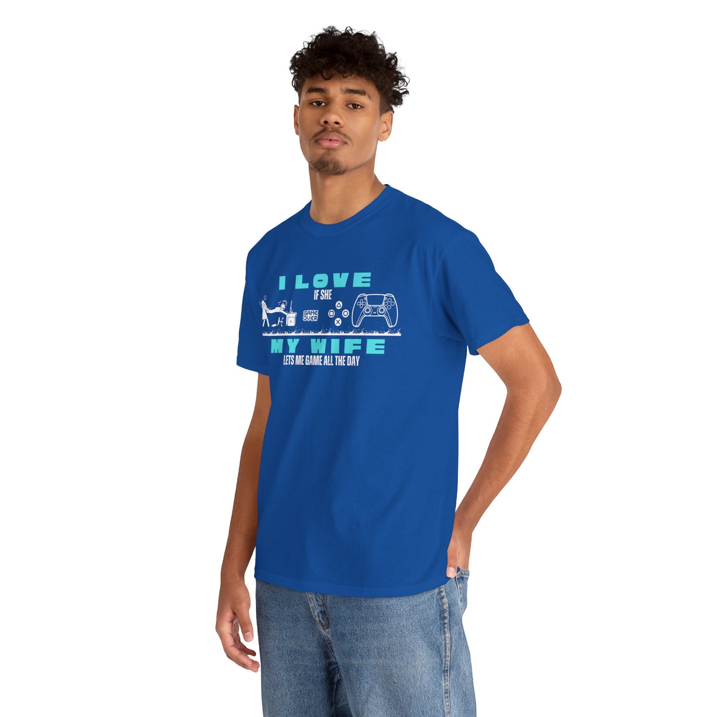 I love my wife - when she lets me gamble - Fun Shirt