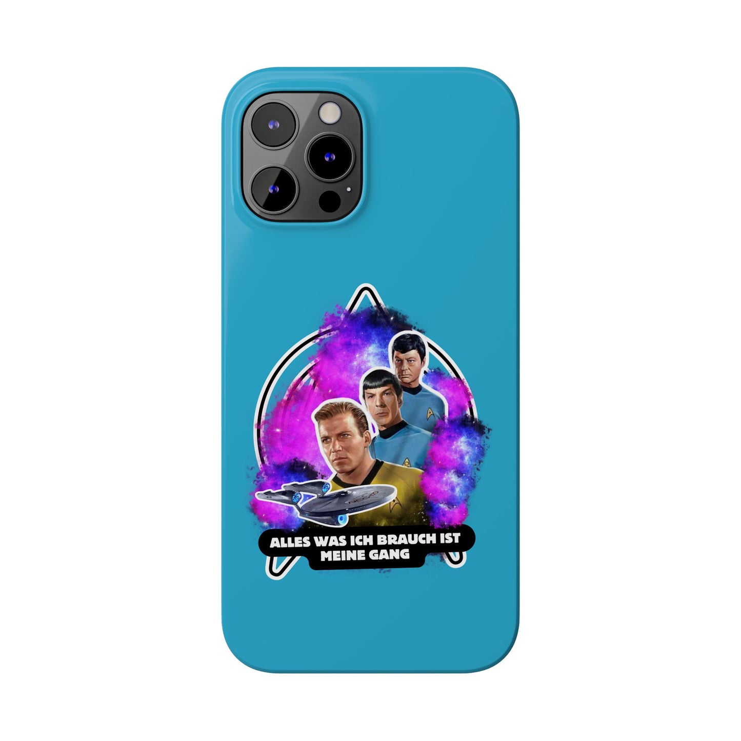 Handyhülle - Star trek Slim Phone Cases "Alles was ich brauch ist meine Gang", Star Trek