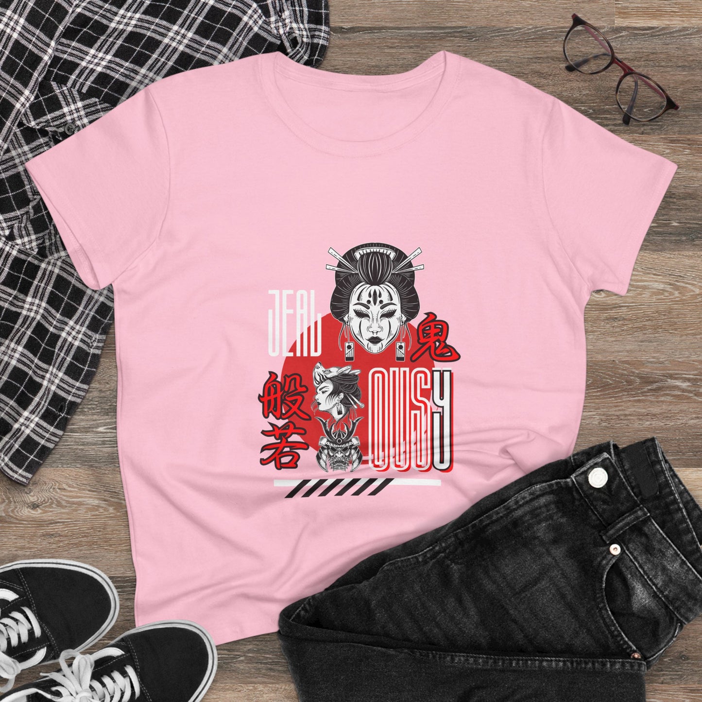 Geisha Style T- Shirt wecke die Geisha in dir