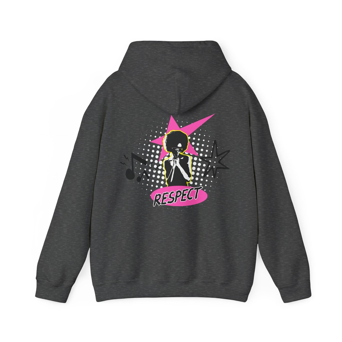 Respect Unisex Hooded Sweatshirt, Streetwear Hoodie