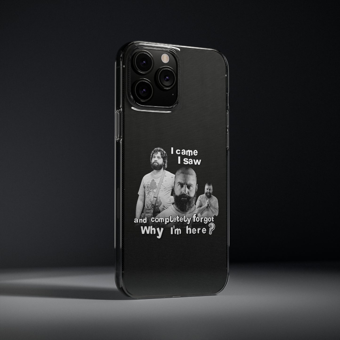 I Came, I Saw & Forgot, Alan Hangover - Funny Phone Case - Handyhülle -