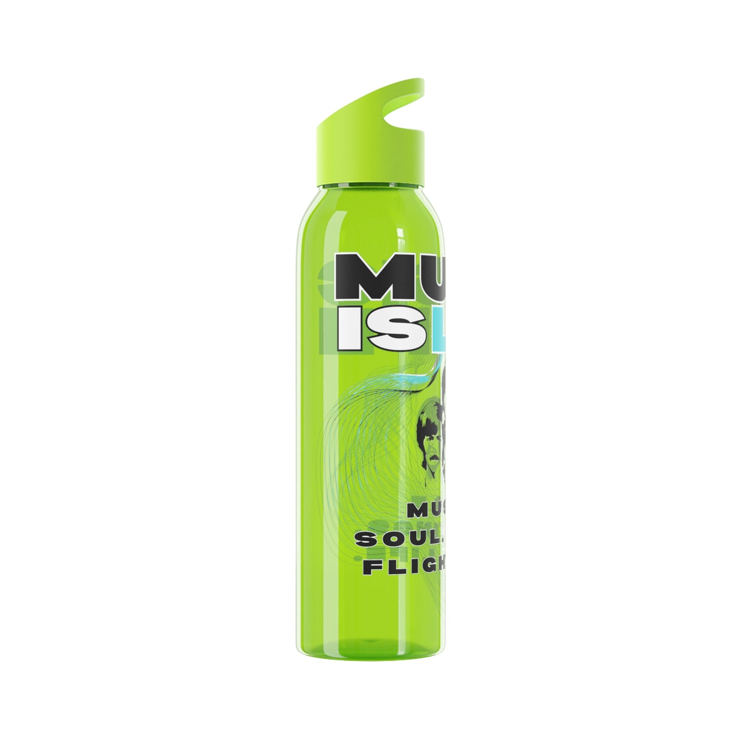 Stylish Music Water Bottle - Wasserflasche - Beatles Style Music is life