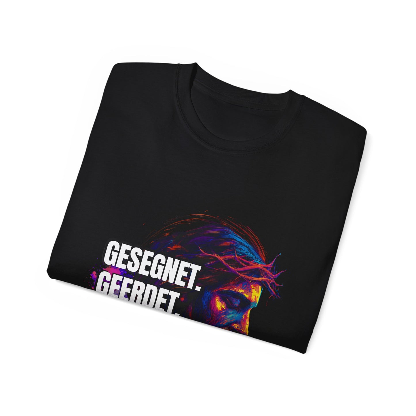 Gesegnet. Geerdet. Gefeiert. Geliebt - Jesus Shirt