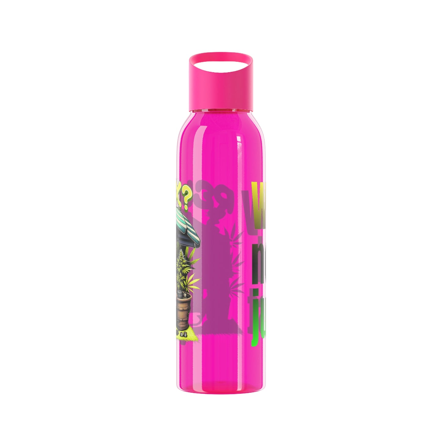 Chic Water Bottle -Wasserflasche Why not just relax