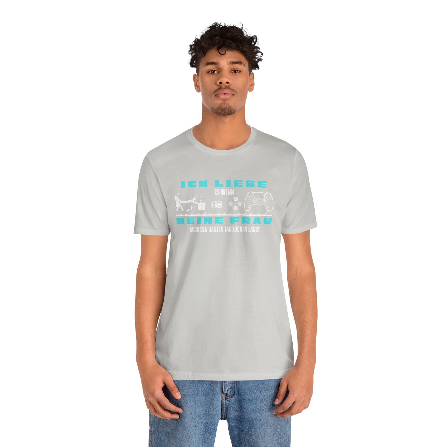 Ich Liebe Meine Frau T-Shirt - Unisex Jersey Tee for Gamers