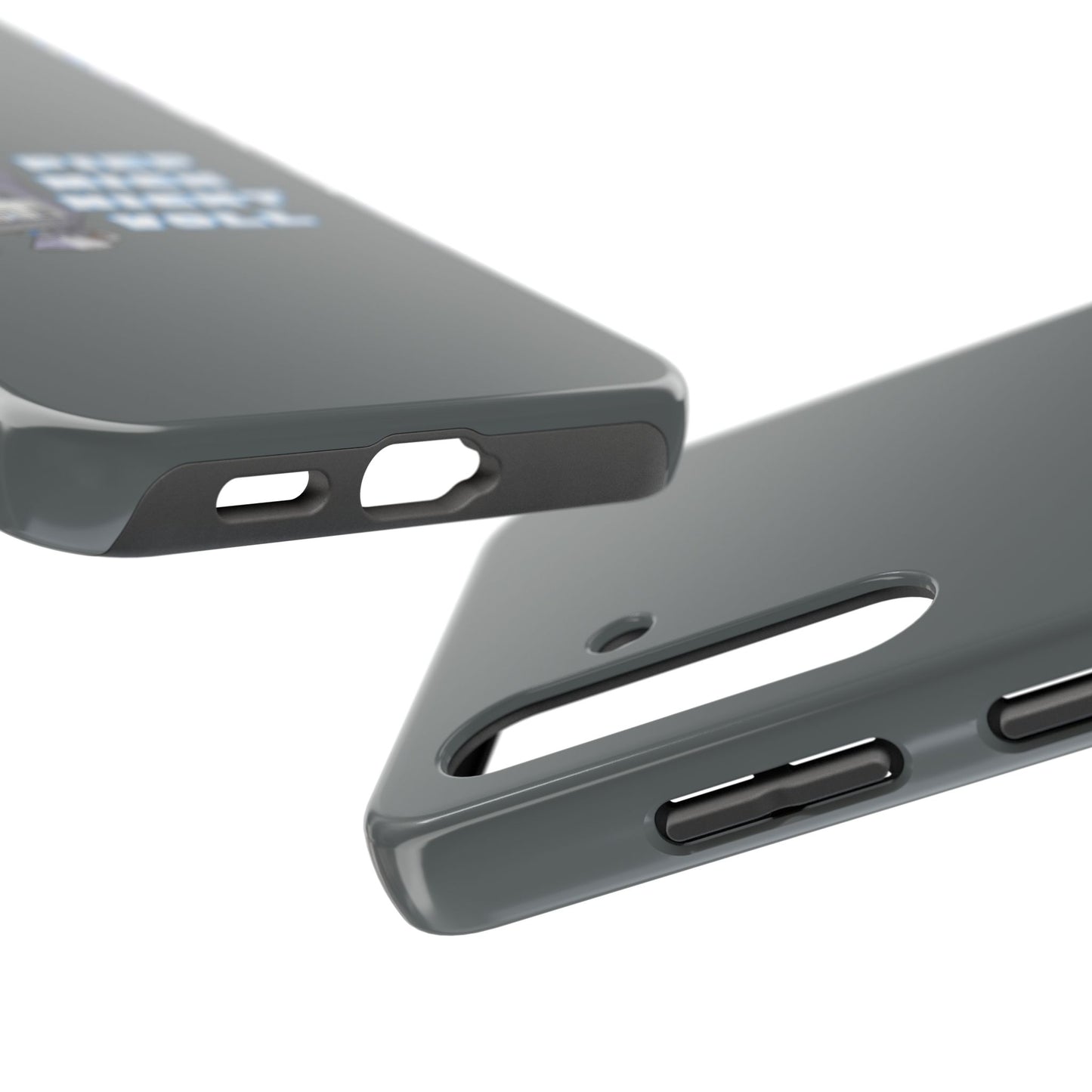 Tough Phone Case - R2-D2 Design with "PIEP MICH NICHT VOLL"