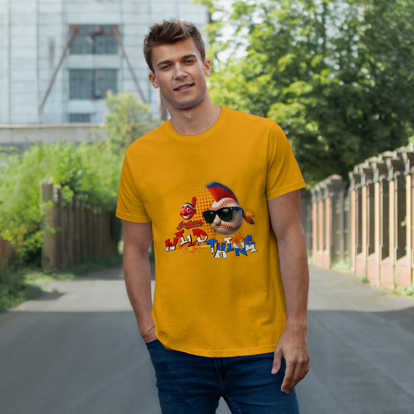 Cleveland Indians Wild Thing - Baseball Fan T-Shirt