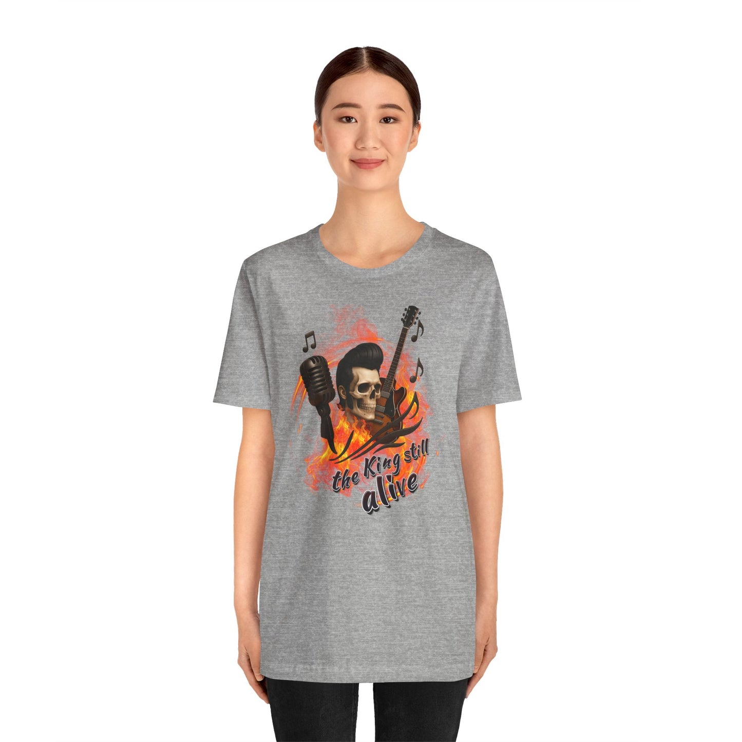 Music Vibes Unisex Jersey Tee - 'The King Still Alive' Graphic T-Shirt