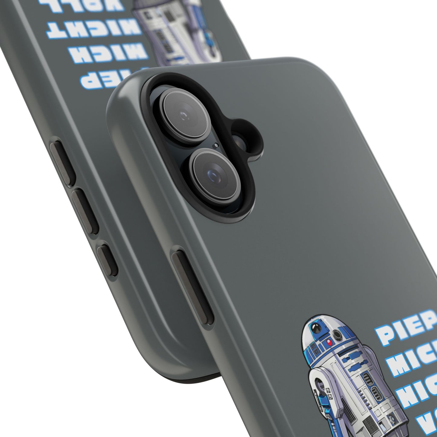 Tough Phone Case - R2-D2 Design with "PIEP MICH NICHT VOLL"
