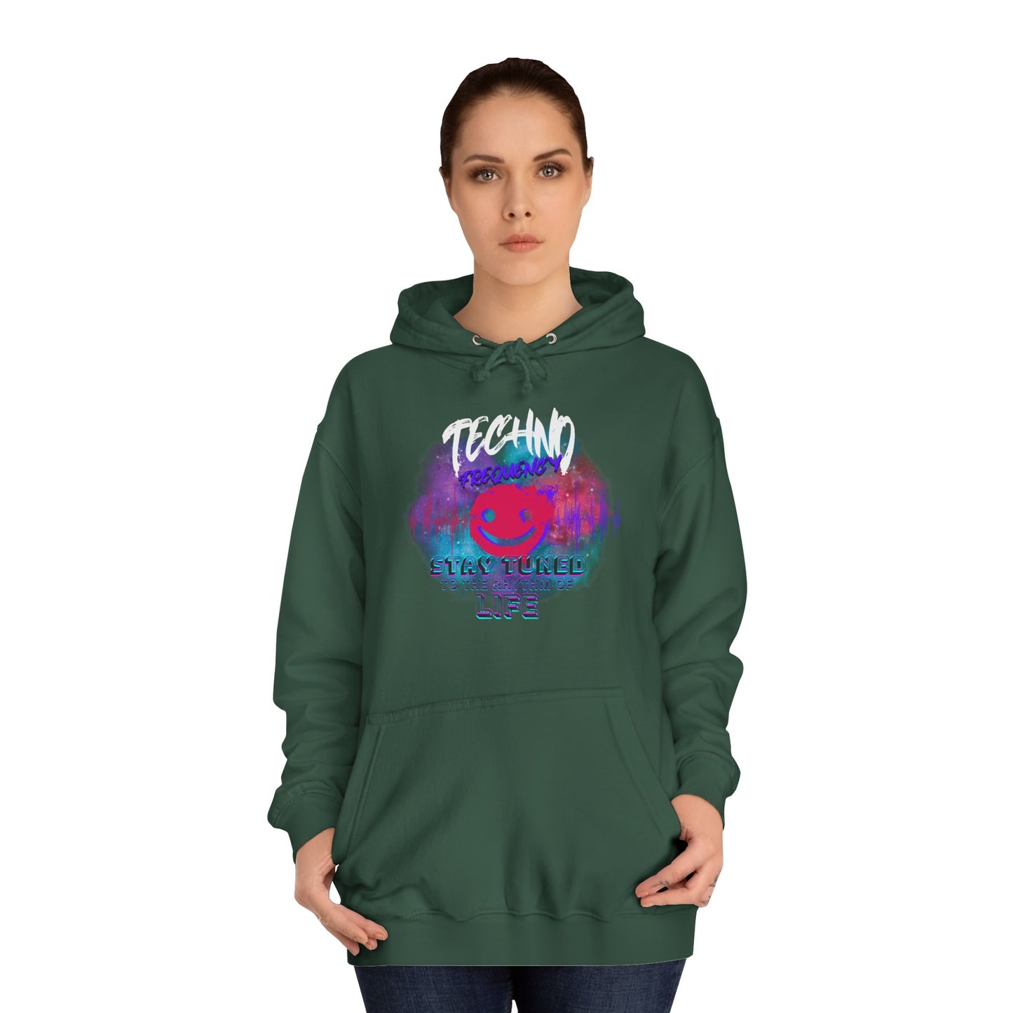 Techno Vibes - Hoodie - Sweatshirt