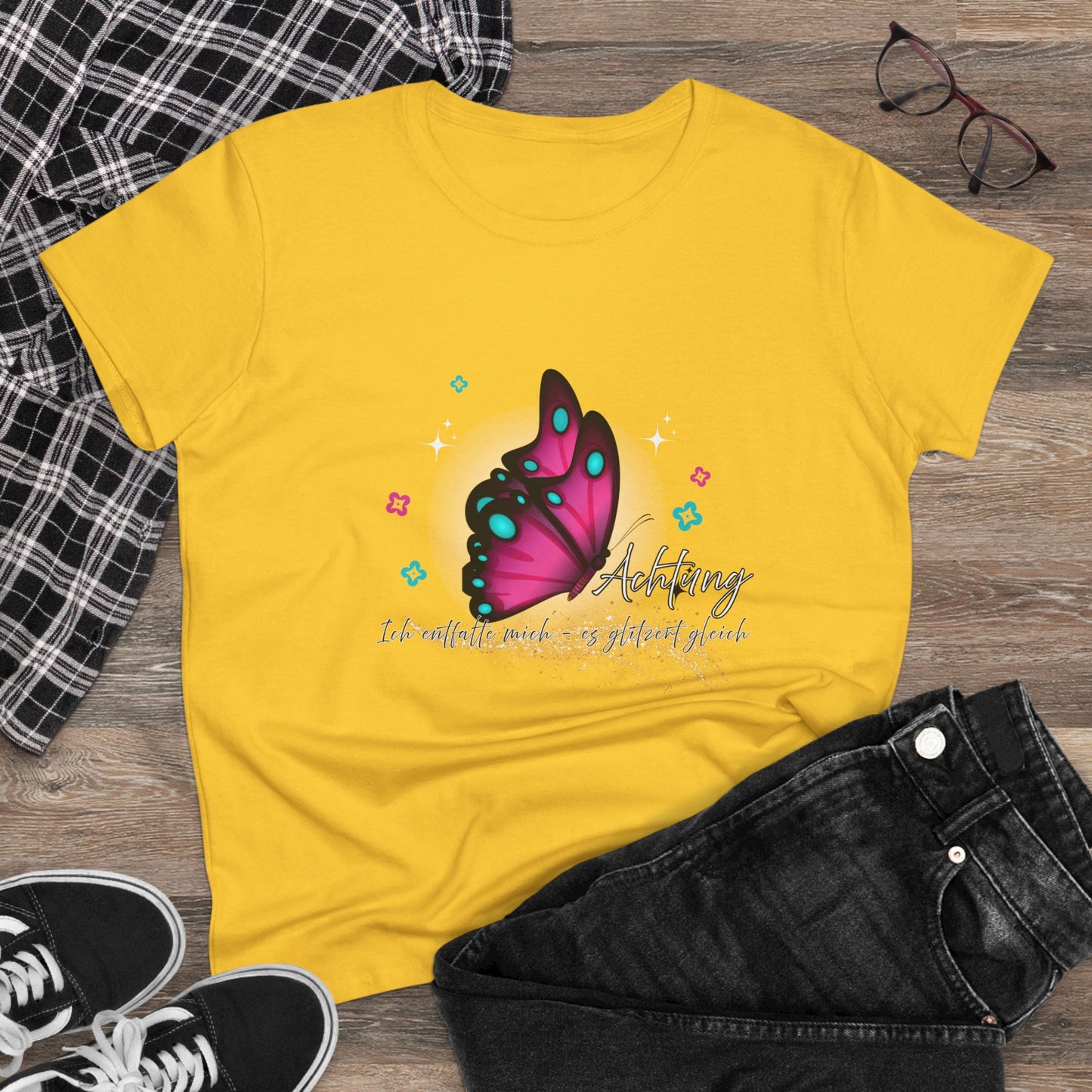 Achtung ich glitzere gleich... T shirt