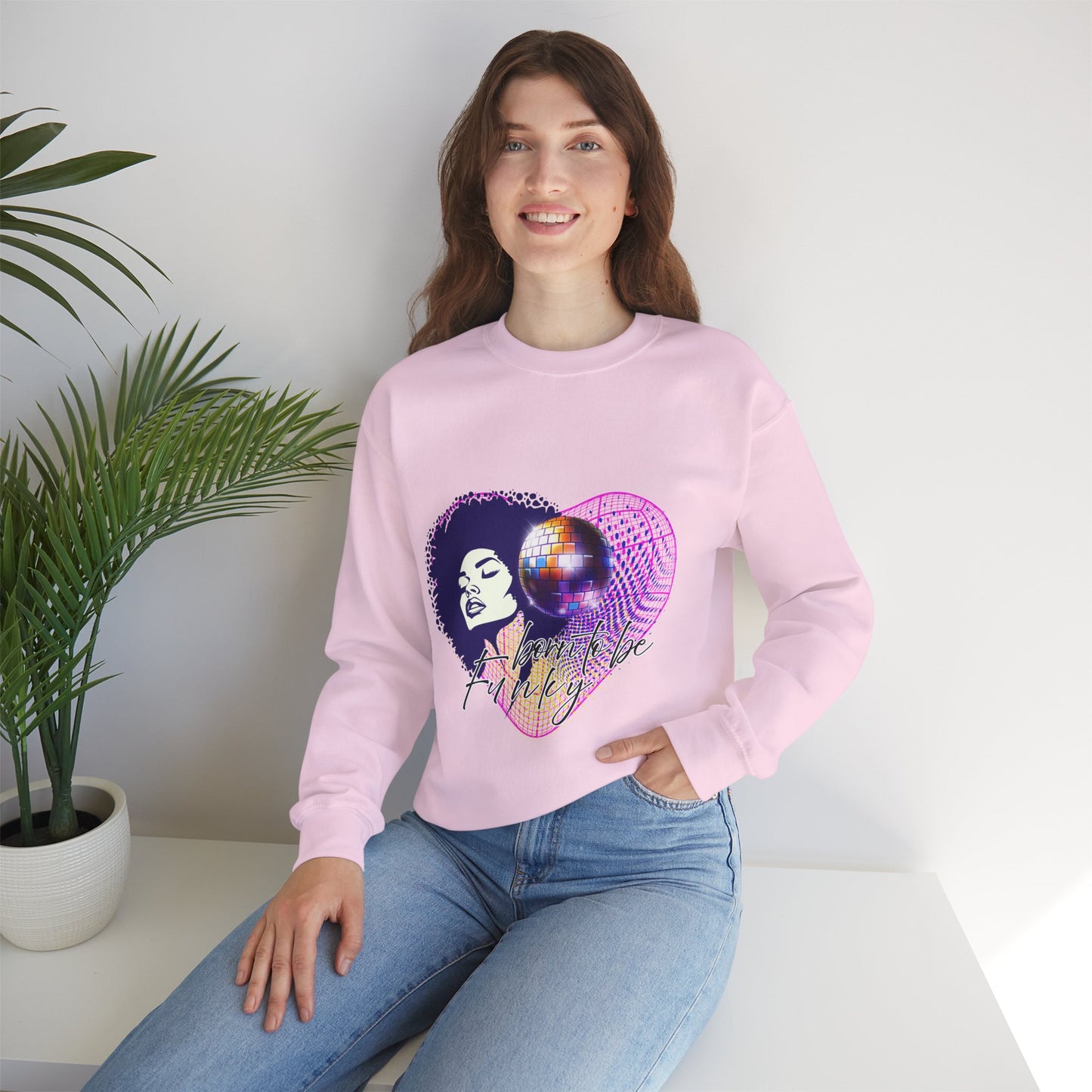 Born to be funky Sweatshirt - Melly Silence