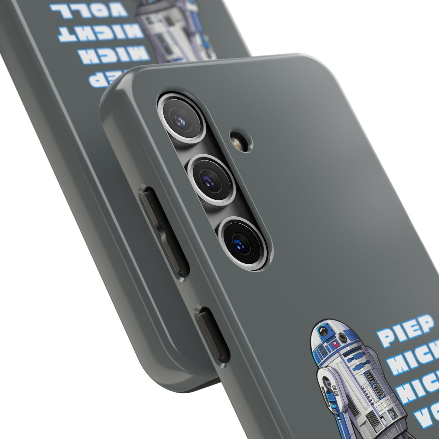 Tough Phone Case - R2-D2 Design with "PIEP MICH NICHT VOLL"