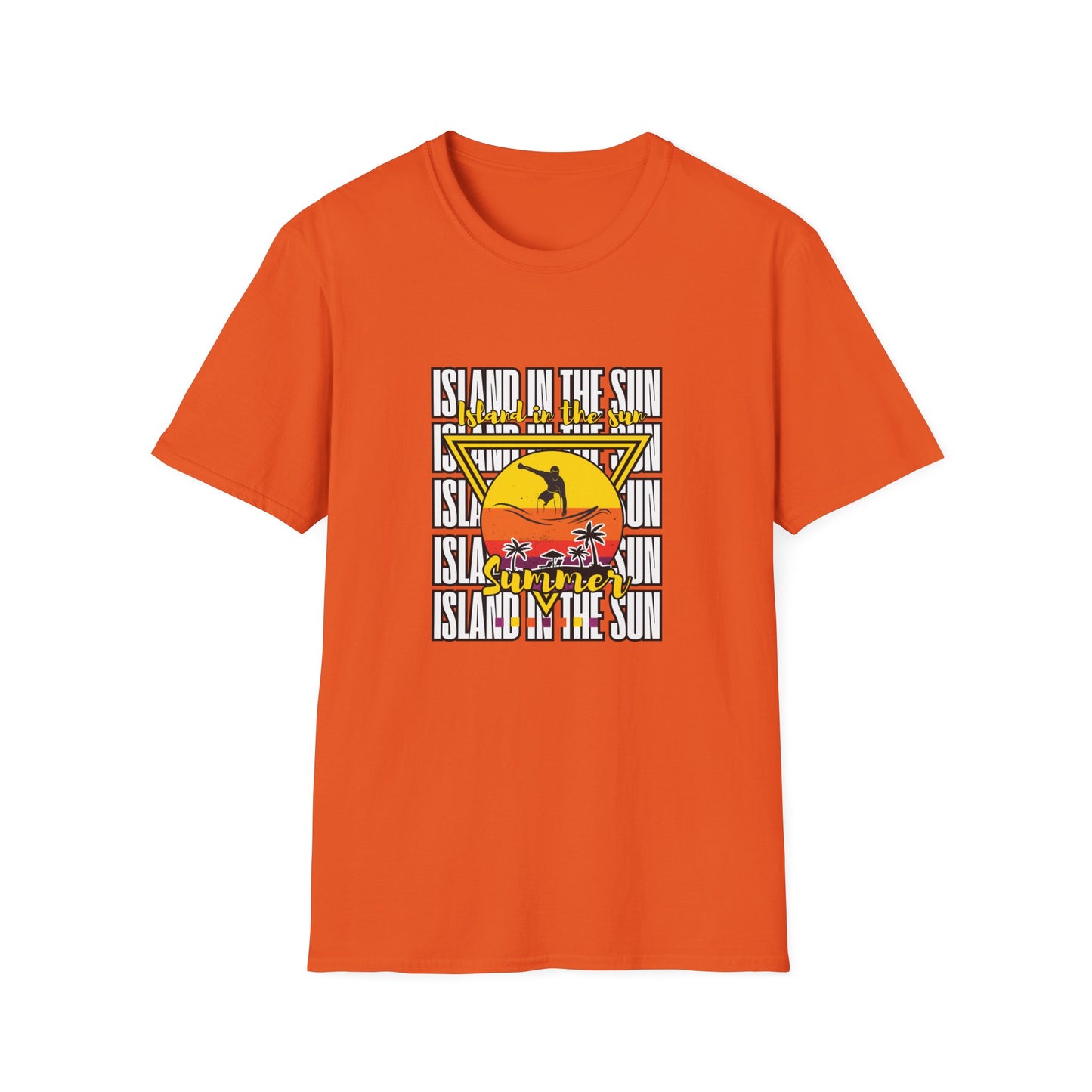 Island in the Sun Unisex Softstyle T-Shirt -Beach Vibes