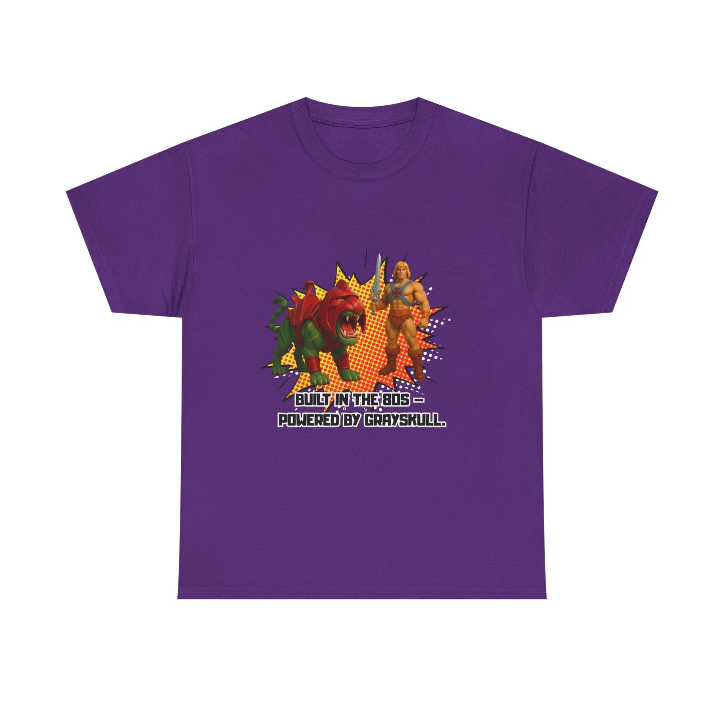 He-Man Unisex Vintage Master of the Universe Retro T-Shirt