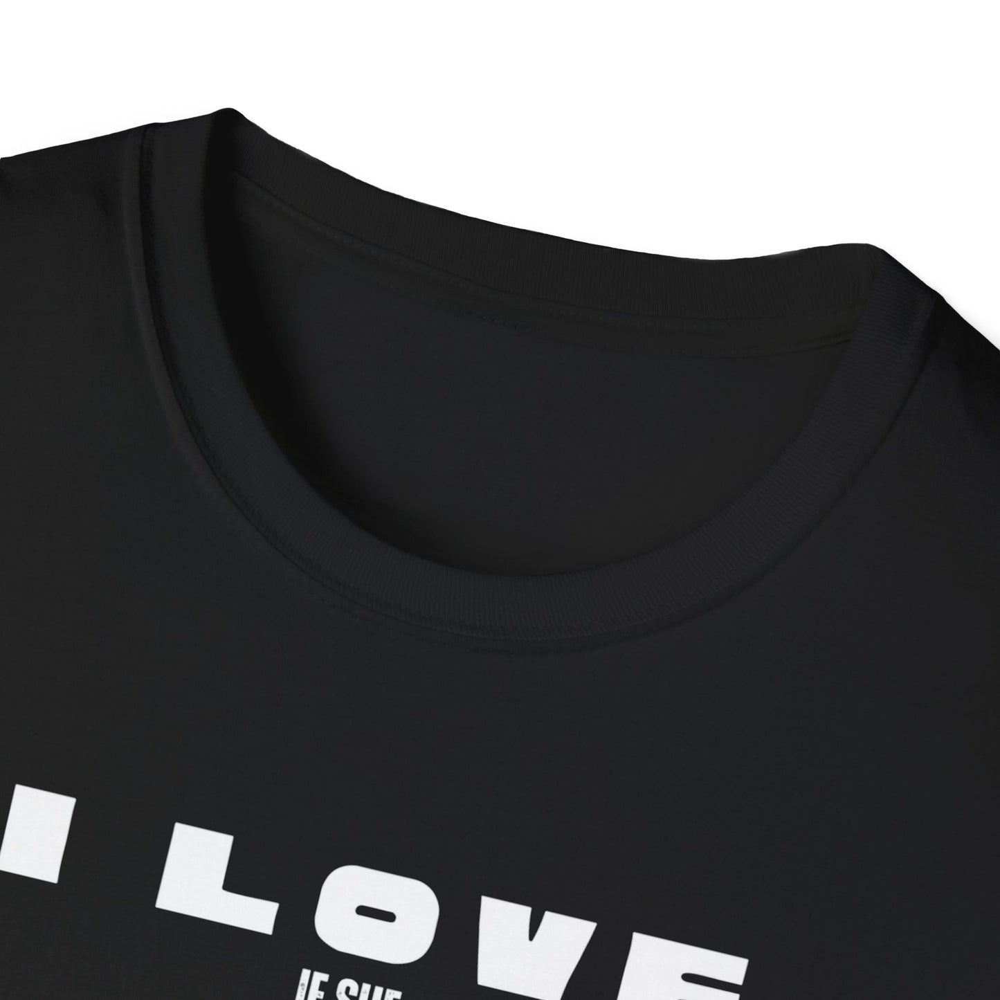 Minimalist Red Graphic Unisex T-Shirt - I love my wife
