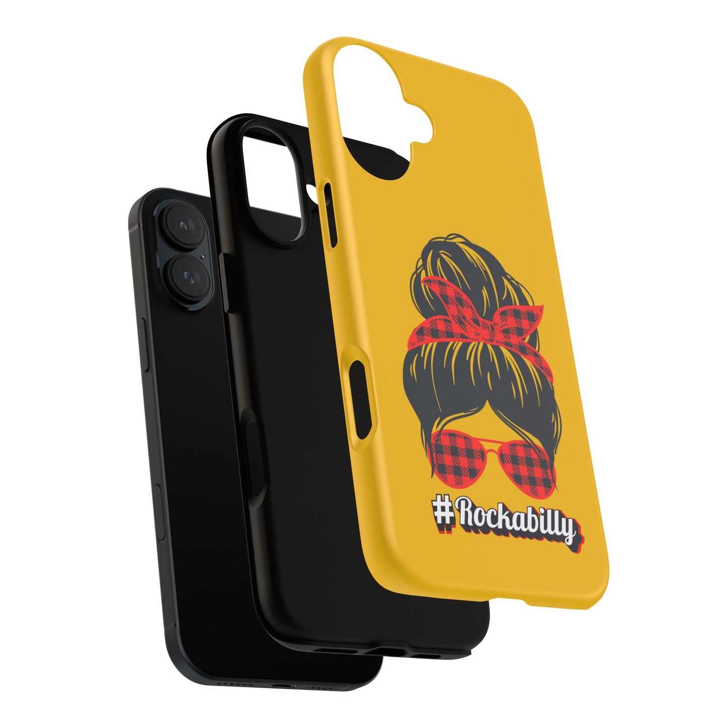 Handyhülle Rockabilly Phone Case, Vintage Scooter Design, Retro Style Cover