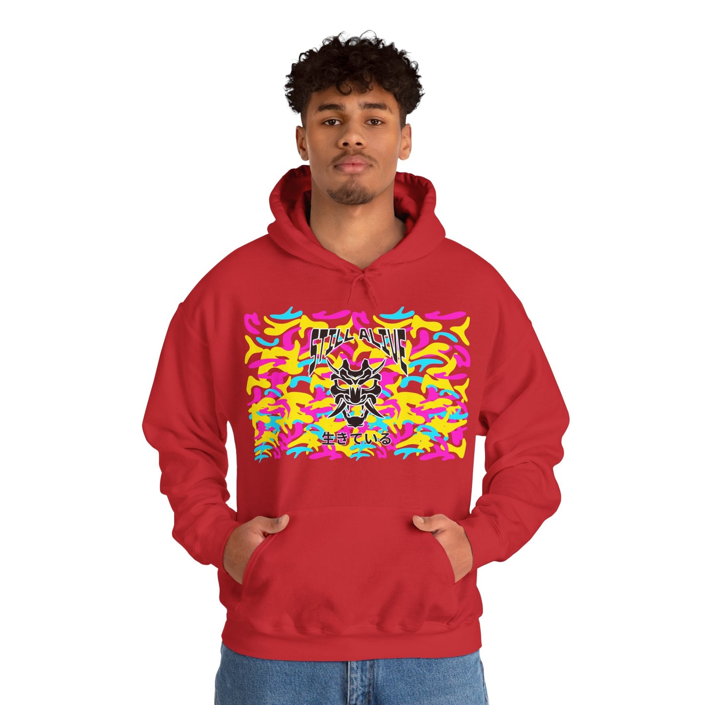 Samurai Still alive Sweatshirt - mit Japanischer Schrift