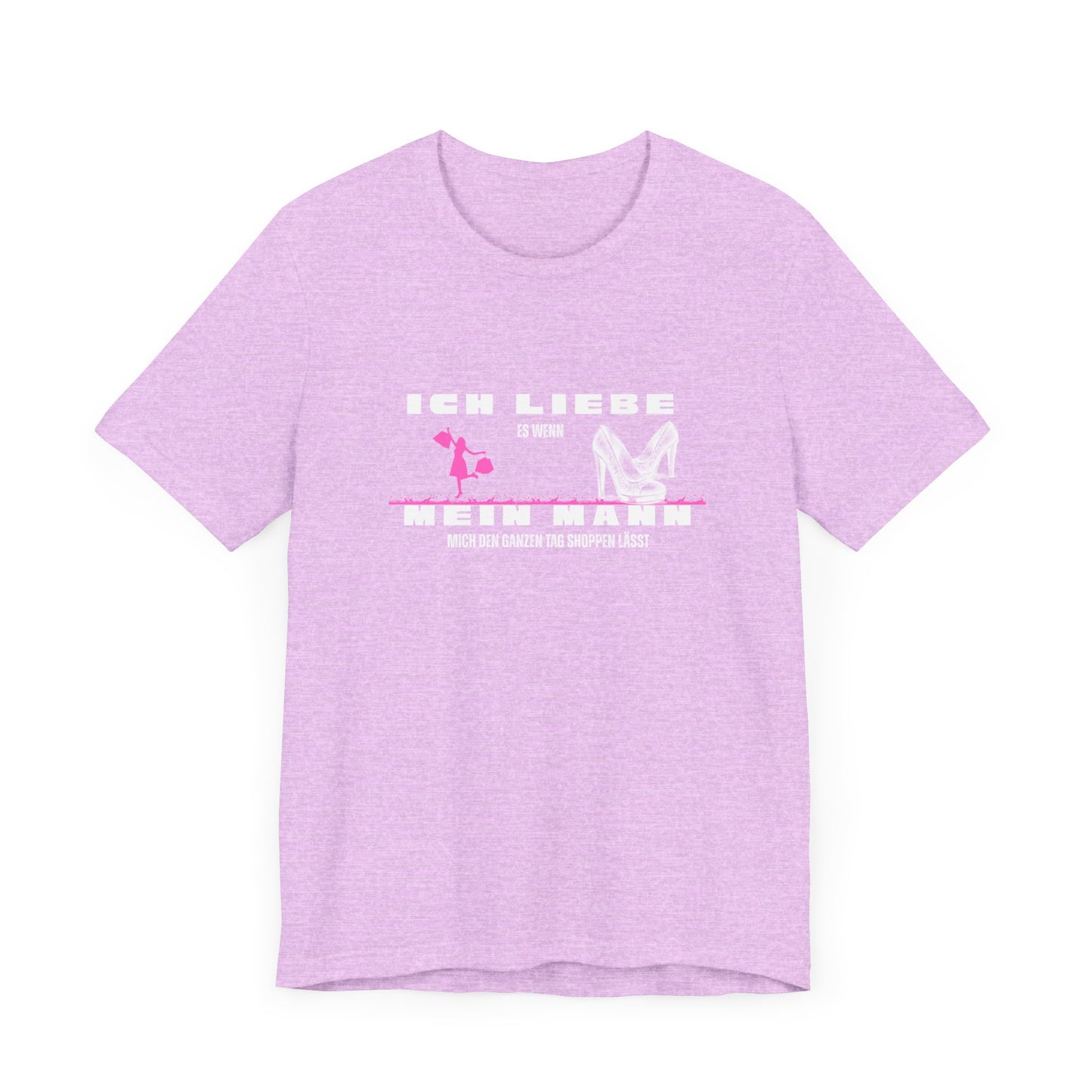 I Love My Husband "Shopping" Unisex Jersey Short Sleeve Tee