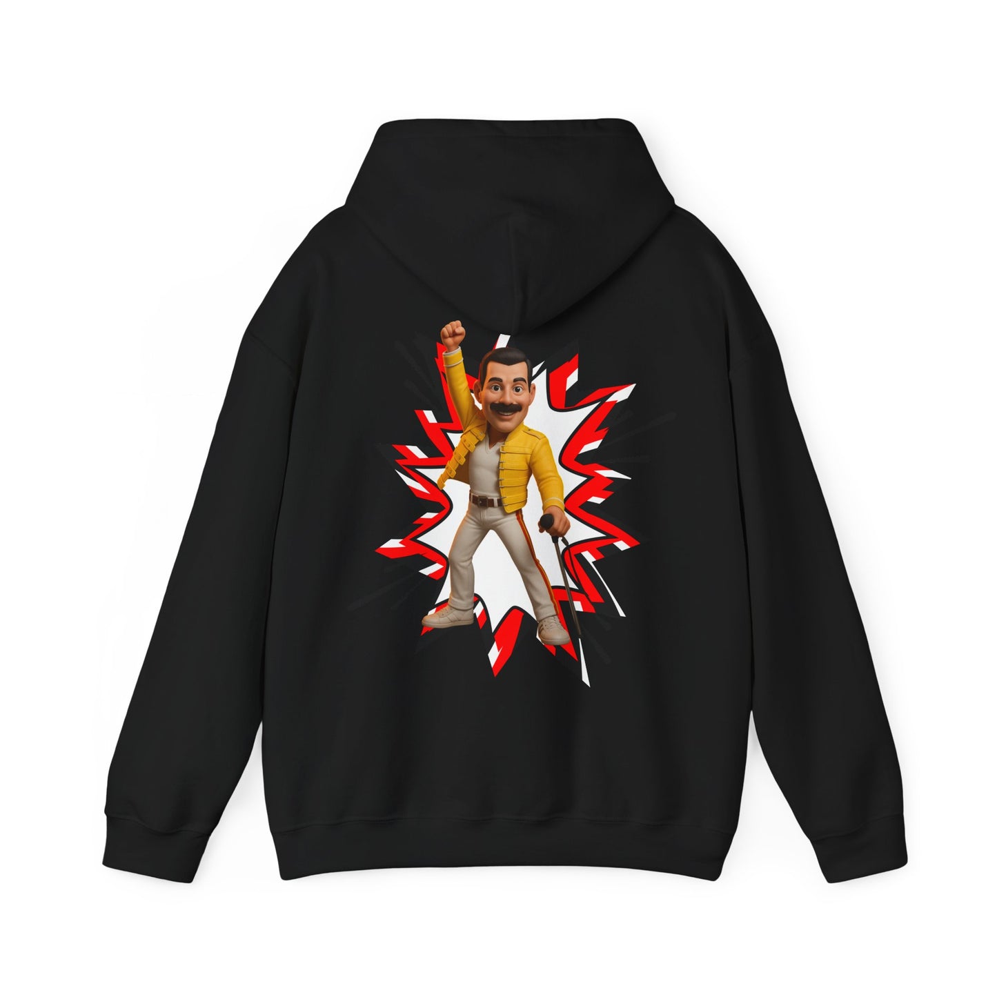 Freddie Hoodie, Unisex Sweatshirt for Music Lovers