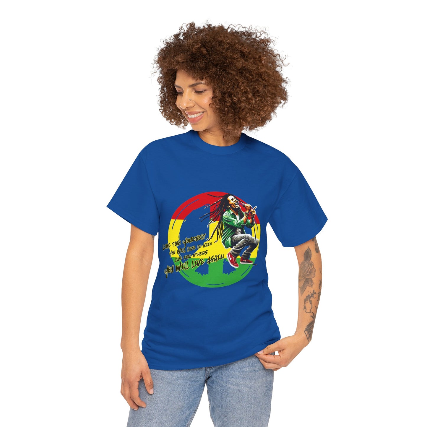 B o b M a r l e y Unisex T shirt - Raggae