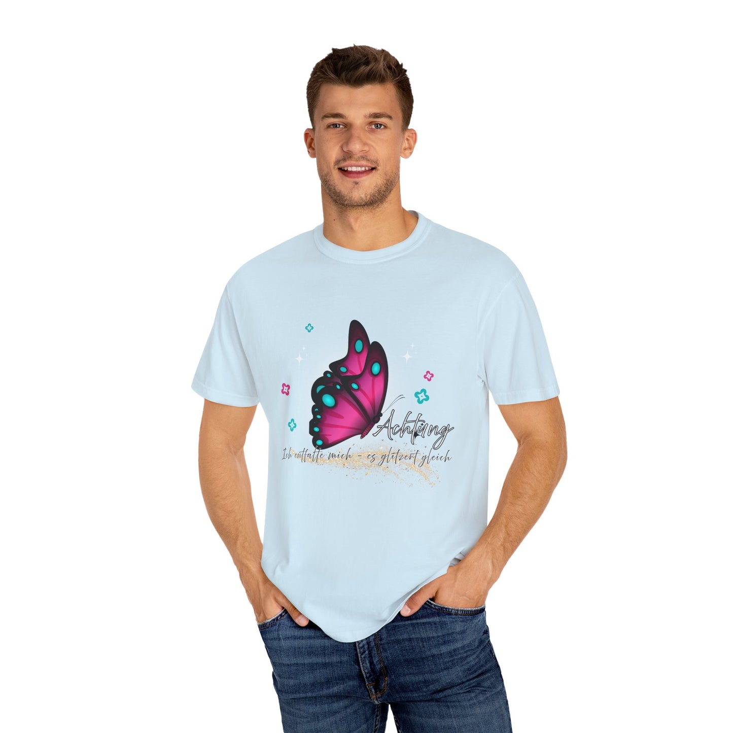 Achtung ich glitzere gleich... T shirt
