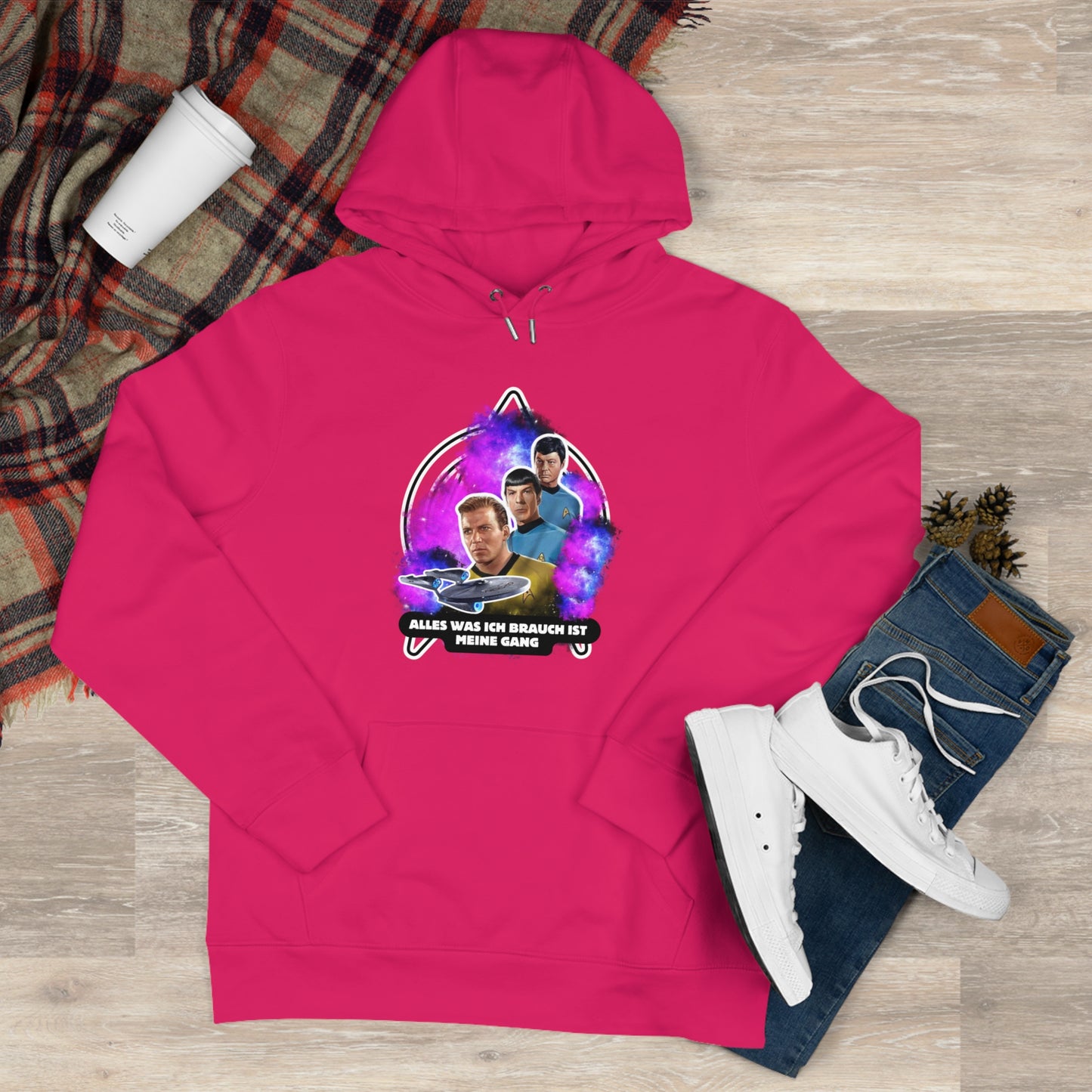 Hoodie Sweatshirt - Star Trek "All I need is my gang"