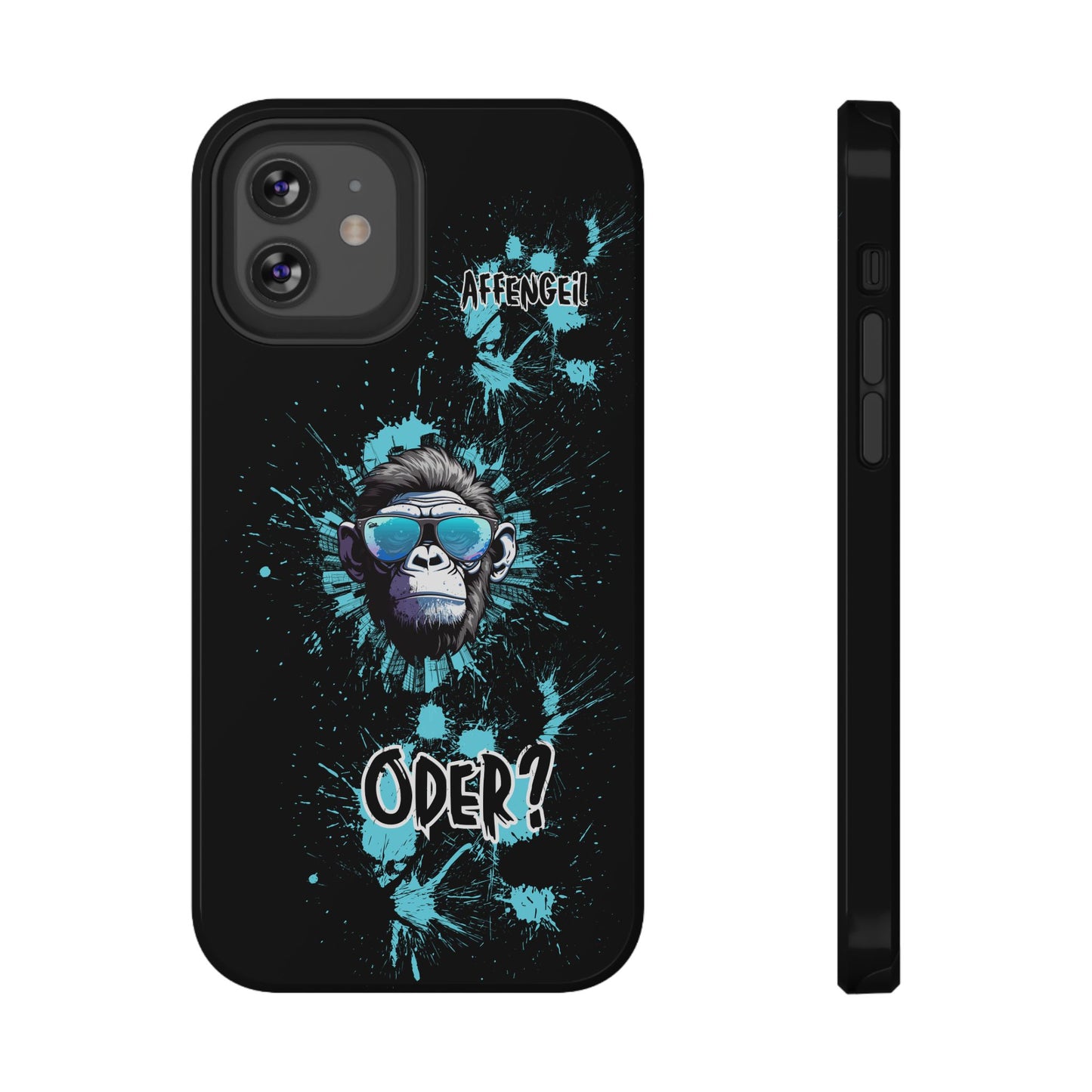 Affengeil - oder? Trendy Gorilla Phone Case - Impact-Resistant, Bold Design for Animal Lovers
