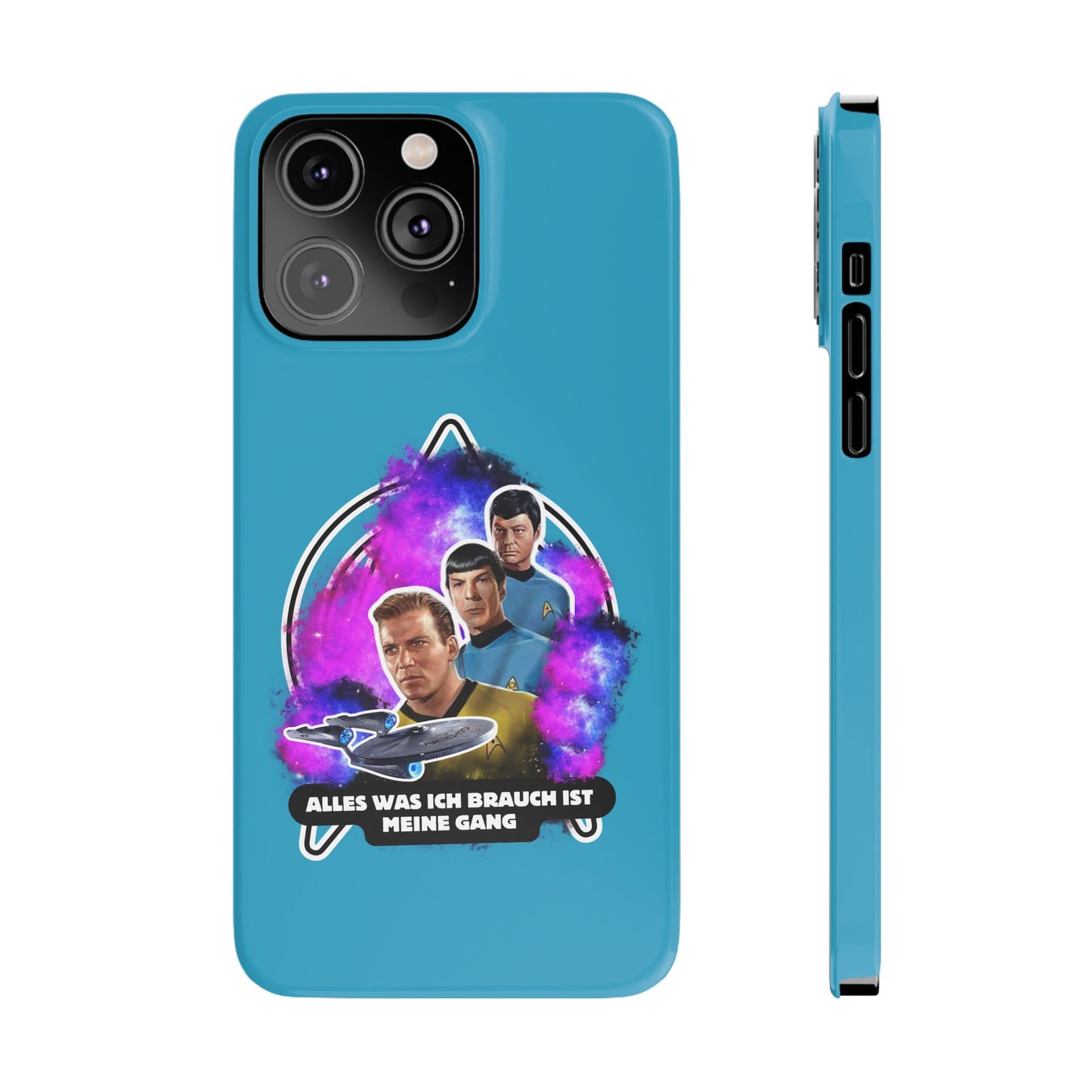 Handyhülle - Star trek Slim Phone Cases "Alles was ich brauch ist meine Gang", Star Trek