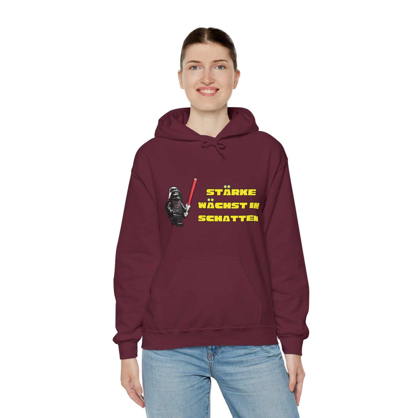Darth Vader Inspired Hoodie - "Strength grows in the shadows"