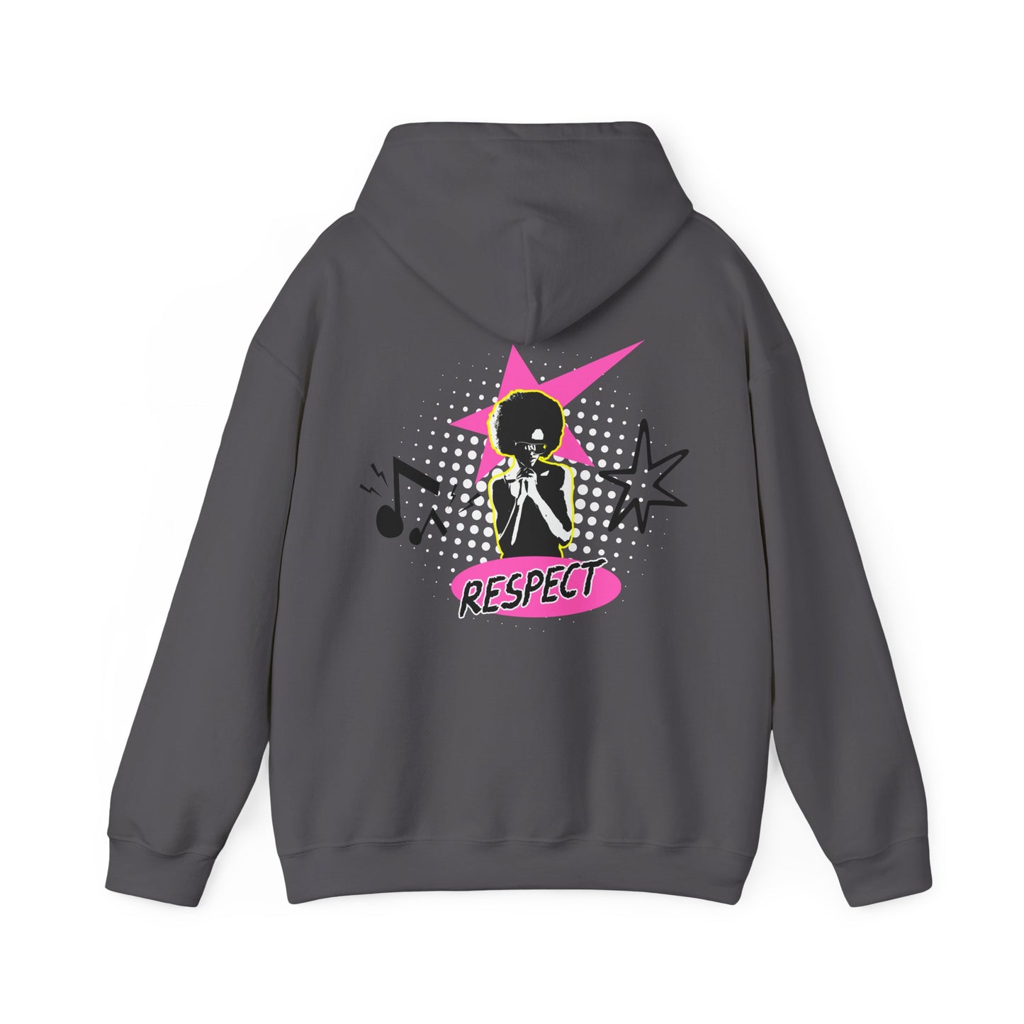 Respect Unisex Hooded Sweatshirt, Streetwear Hoodie