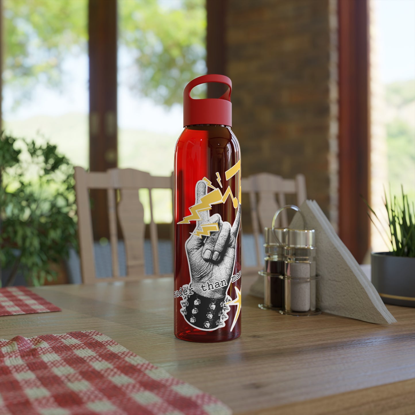 Rock 'n' Roll Water Bottle, Louder than manowar