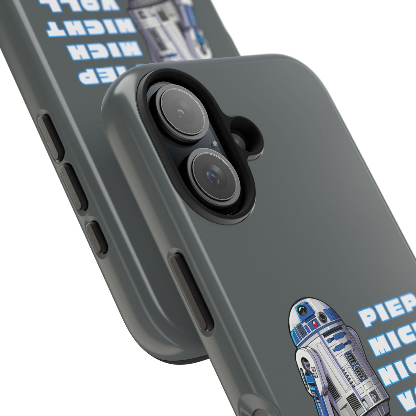 Tough Phone Case - R2-D2 Design with "PIEP MICH NICHT VOLL"