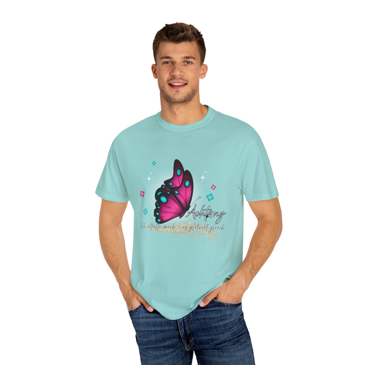 Achtung ich glitzere gleich... T shirt