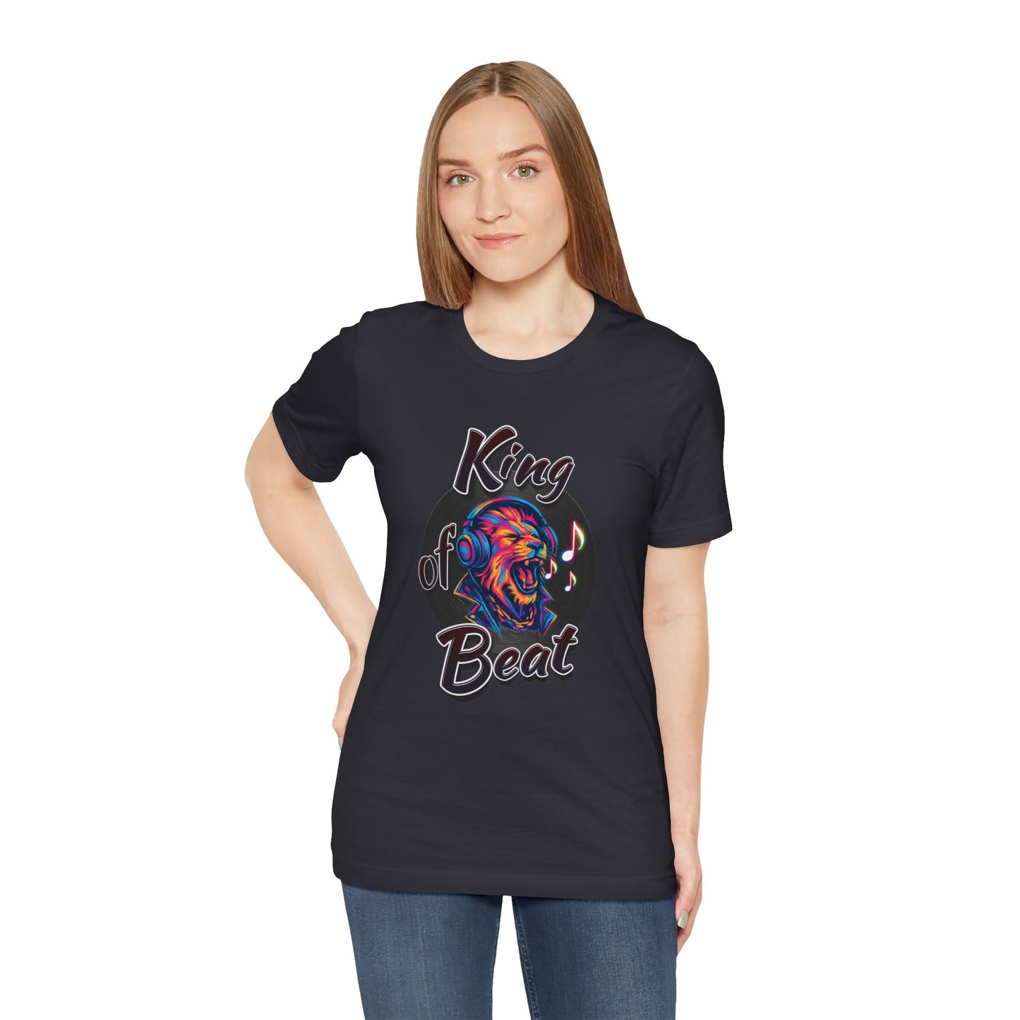 King of Beat Unisex Short Sleeve Tee - Music Lovers T-Shirt
