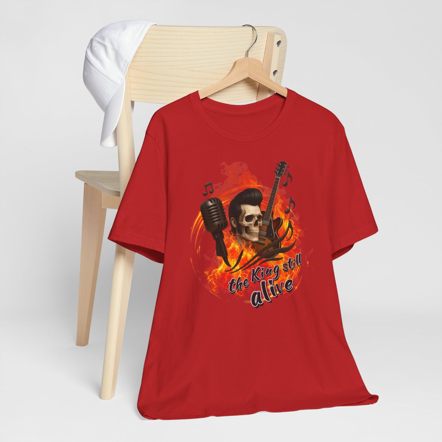 Music Vibes Unisex Jersey Tee - 'The King Still Alive' Graphic T-Shirt