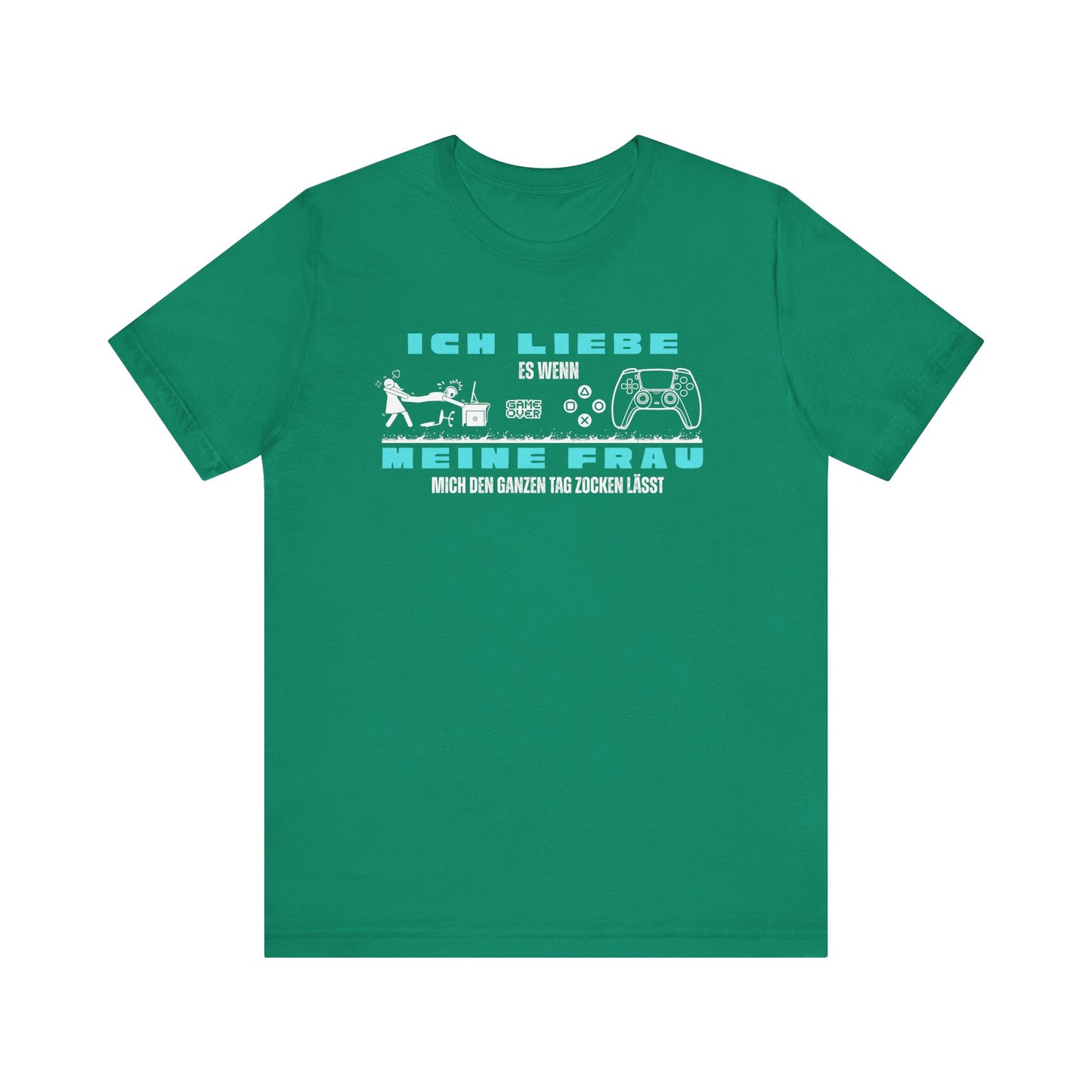 Ich Liebe Meine Frau T-Shirt - Unisex Jersey Tee for Gamers