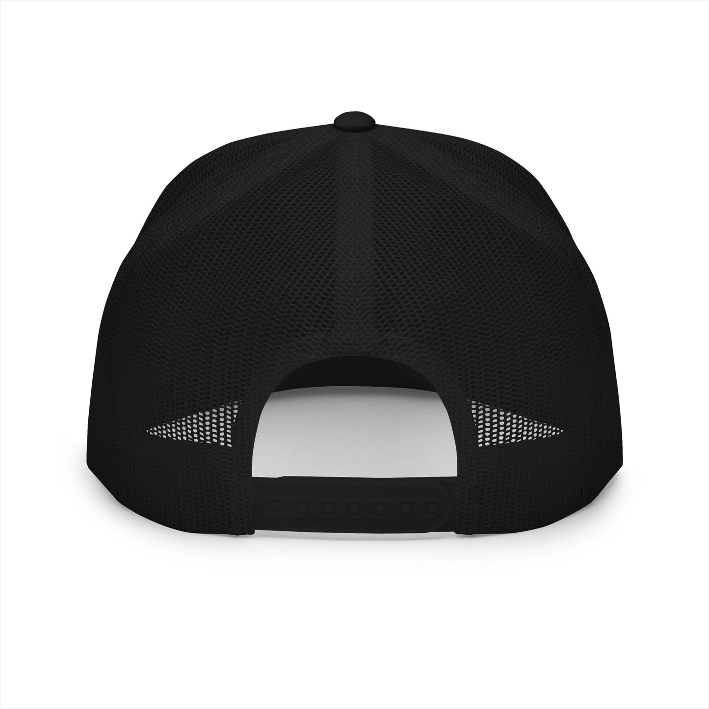 Embroidered 5 Panel Trucker Cap - Fake it til you make it