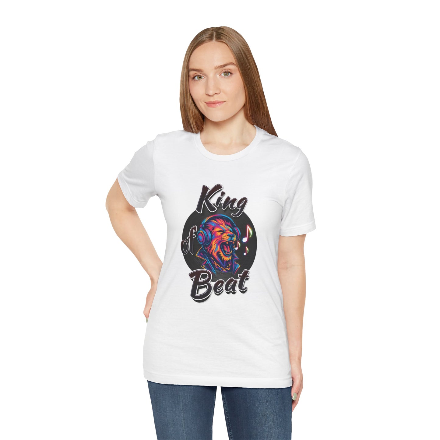 King of Beat Unisex Short Sleeve Tee - Music Lovers T-Shirt