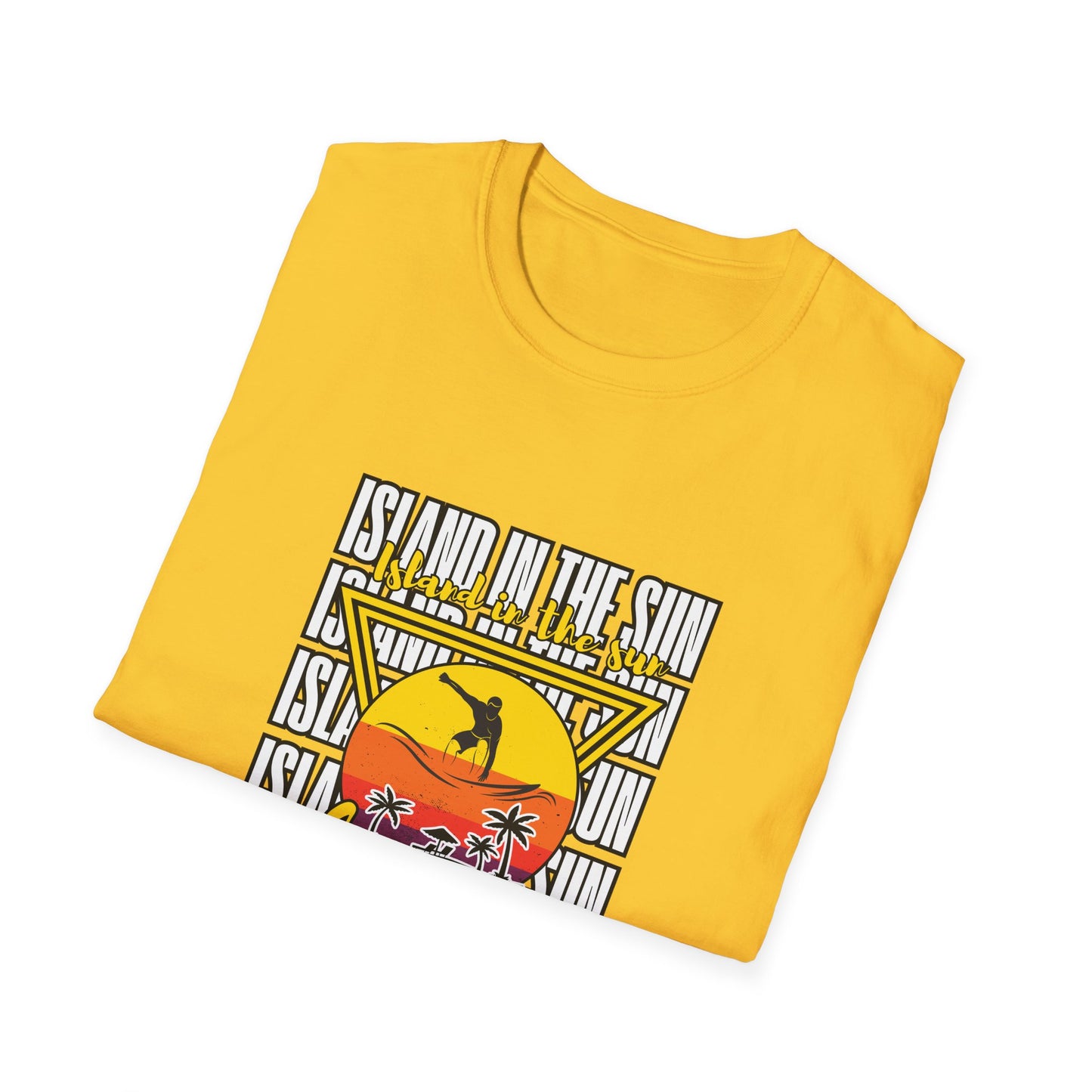 Island in the Sun Unisex Softstyle T-Shirt -Beach Vibes