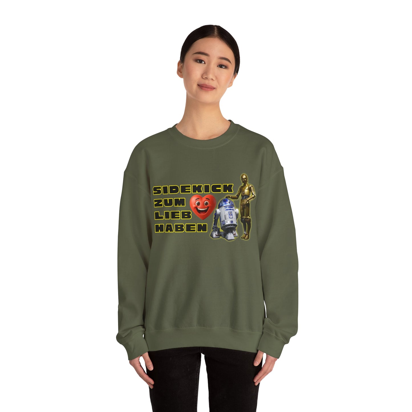 Star Wars Inspired Crewneck Sweatshirt - 'Sidekick zum Lieb Haben'