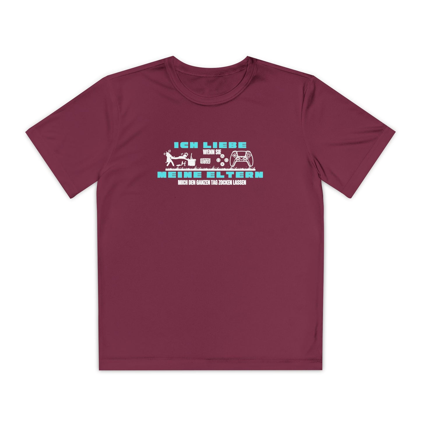 I love my parents - if I can play games all day... Fun Shirt