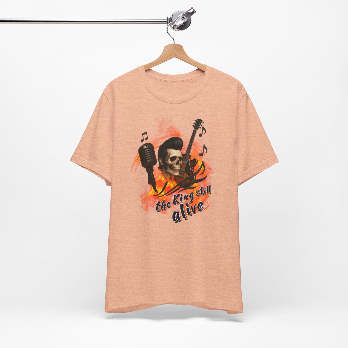 Music Vibes Unisex Jersey Tee - 'The King Still Alive' Graphic T-Shirt
