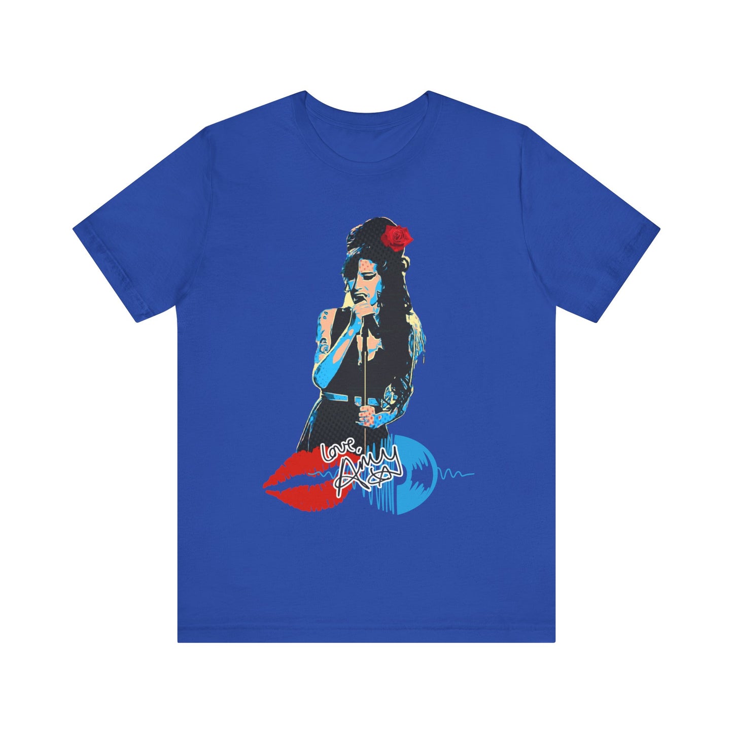 Amy Vintage-Inspired Music Lover's e T-Shirt