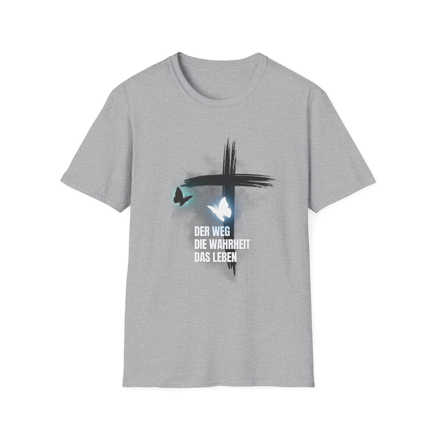 Faith-Inspired Unisex Softstyle T-Shirt – Spiritual, Jesus, Christian,